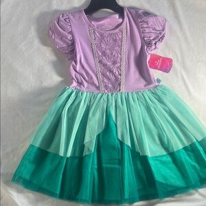 Disney Purple and Green Kids Dress